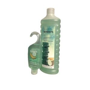Avon Senses Self-Care Cucumber Melon Bubble Bath & Shower Gel